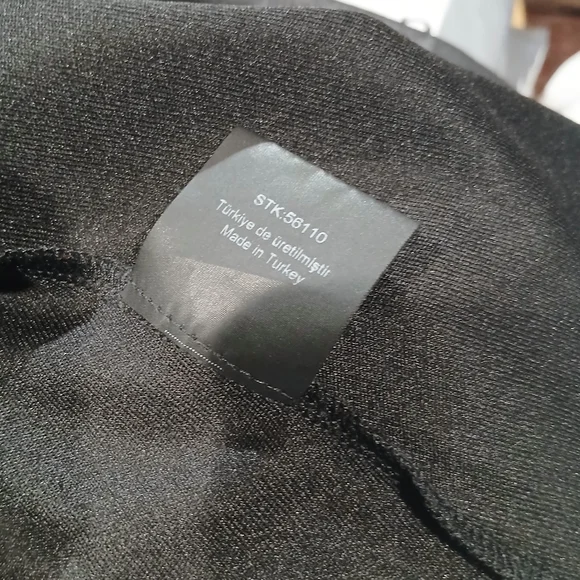 Myline Moda Black Dress / Size 44 - Picture 10 of 11